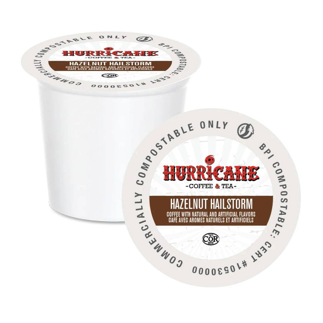 Hurricane - Hazelnut Hailstorm Compostable 20 pack