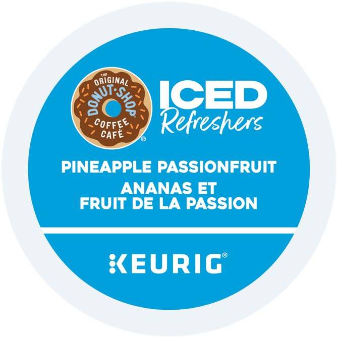 The Original Donut Shop Iced Refreshers Pineapple Passionfruit