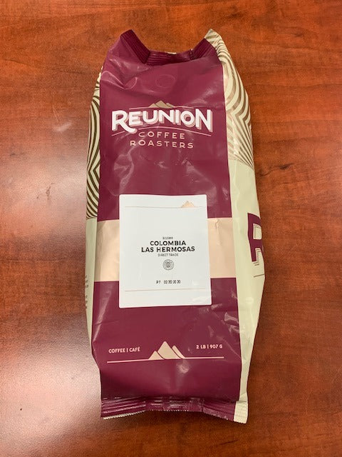 Reunion Island - Whole Bean - Colombia Las Hermosas (2lb Bag)