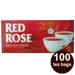 Red Rose Orange Pekoe 100 Tea Bags – singlecup