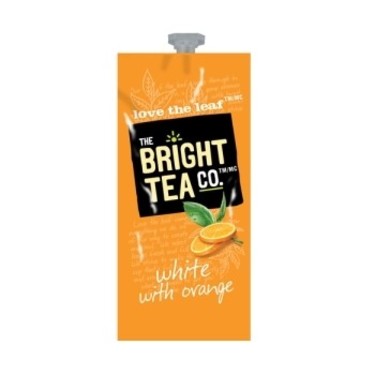 Flavia - Bright Tea - White with Orange