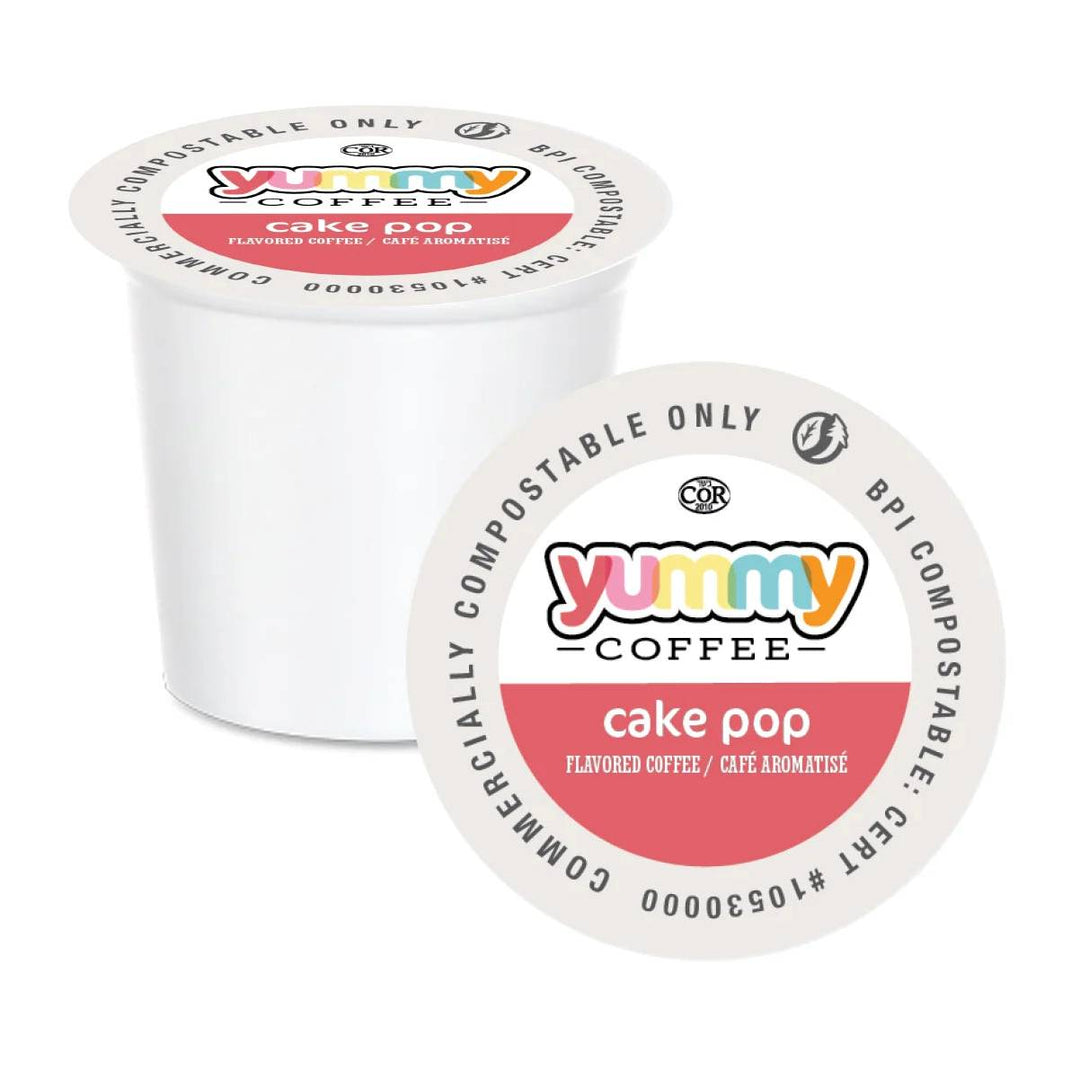 Yummy Coffee - Cake Pop Compostable 20 Pack