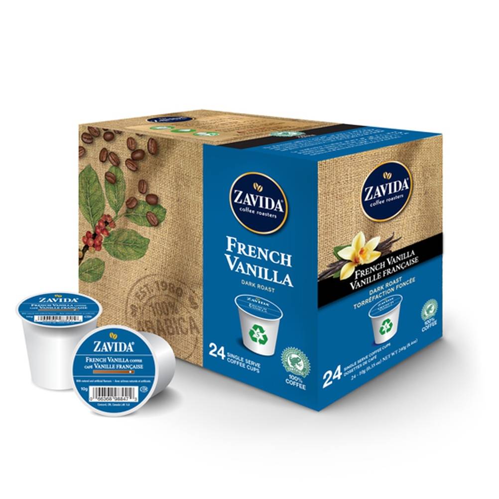 Zavida French Vanilla Dark Roast