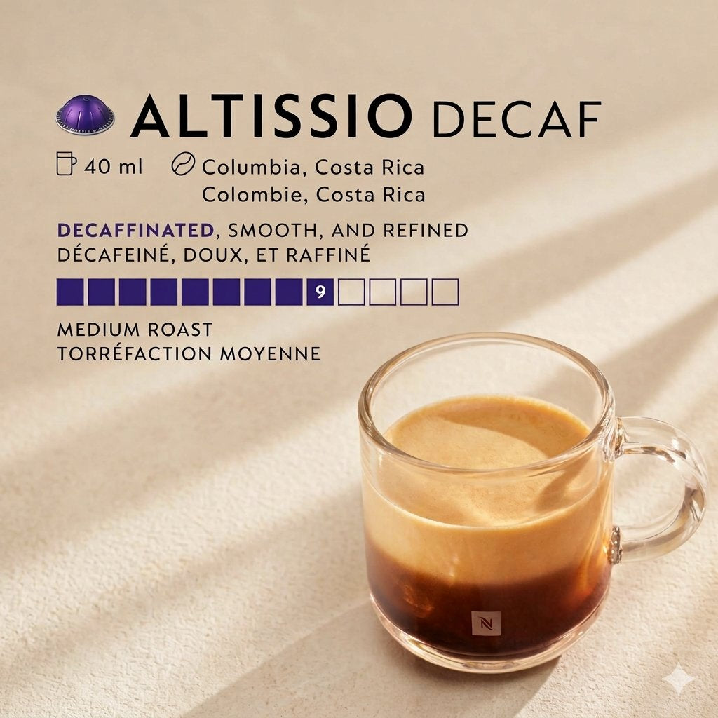 Nespresso® Vertuo® - Altissio Decaffeinato