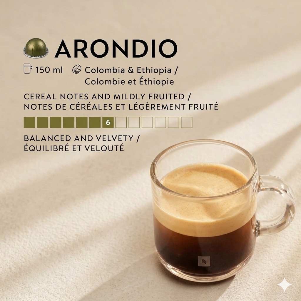 Nespresso® Vertuo® - Arondio